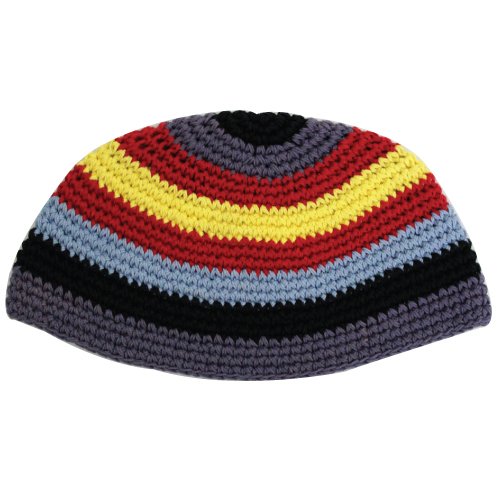 Frik Kippah with Multicolor Stripes