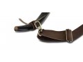 Genuine Leather Strap for Carrying Kudu Horn Yemenite Shofar on Shoulder