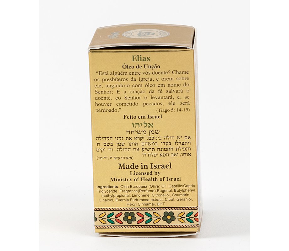 Gold Series Blessing from Jerusalem - Elijah Anointing Oil 0.4 fl.oz (12ml)