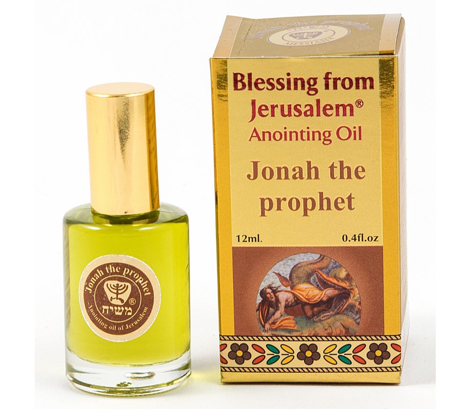 Gold Series Blessing from Jerusalem - Jonah the Prophet Anointing Oil 0.4 fl.oz (12ml)
