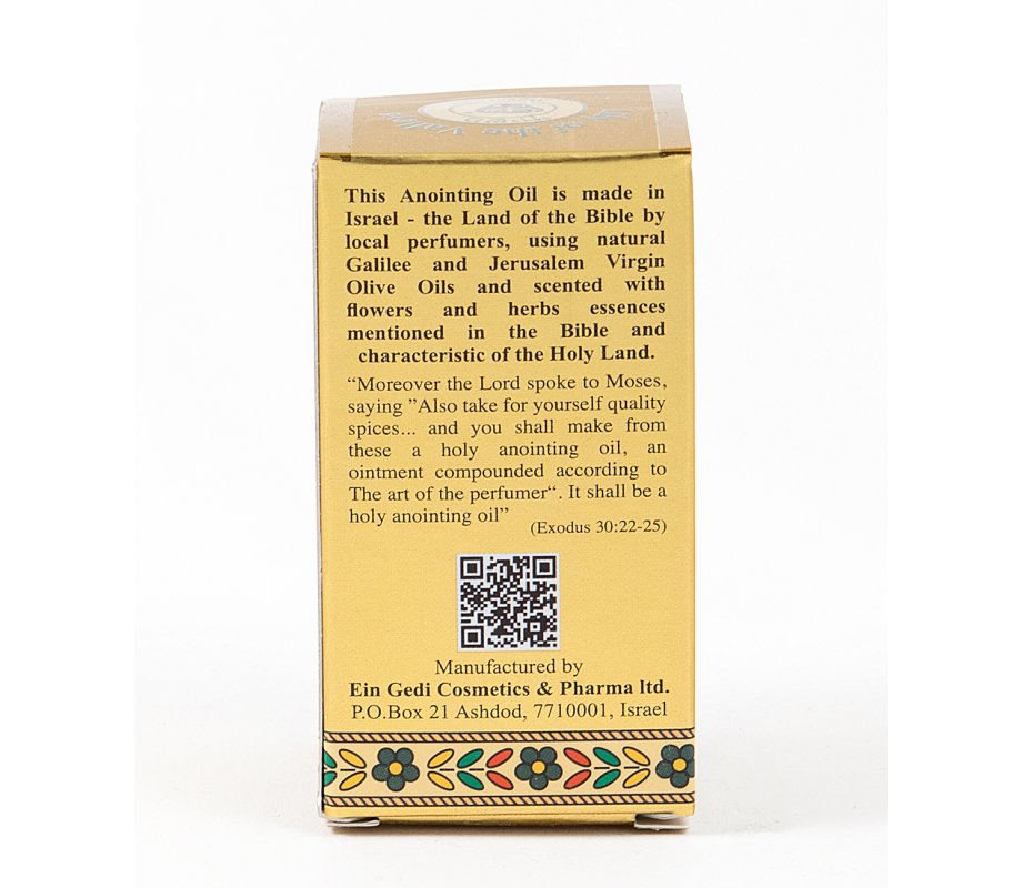 Gold Series Blessing from Jerusalem - Lily of the Valleys Anointing Oil 0.4 fl.oz (12ml)