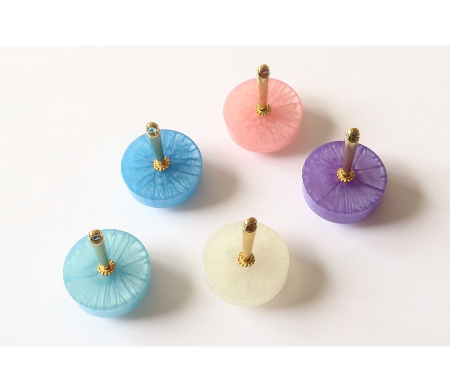 Graciela Noemi Handcrafted Pirouette Chanukah Dreidel