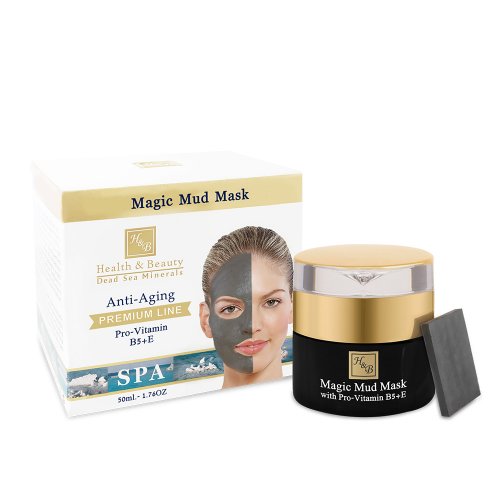 H&B Anti-Aging Face Mask with Mud from the Dead Sea – Comes with Magic Stone