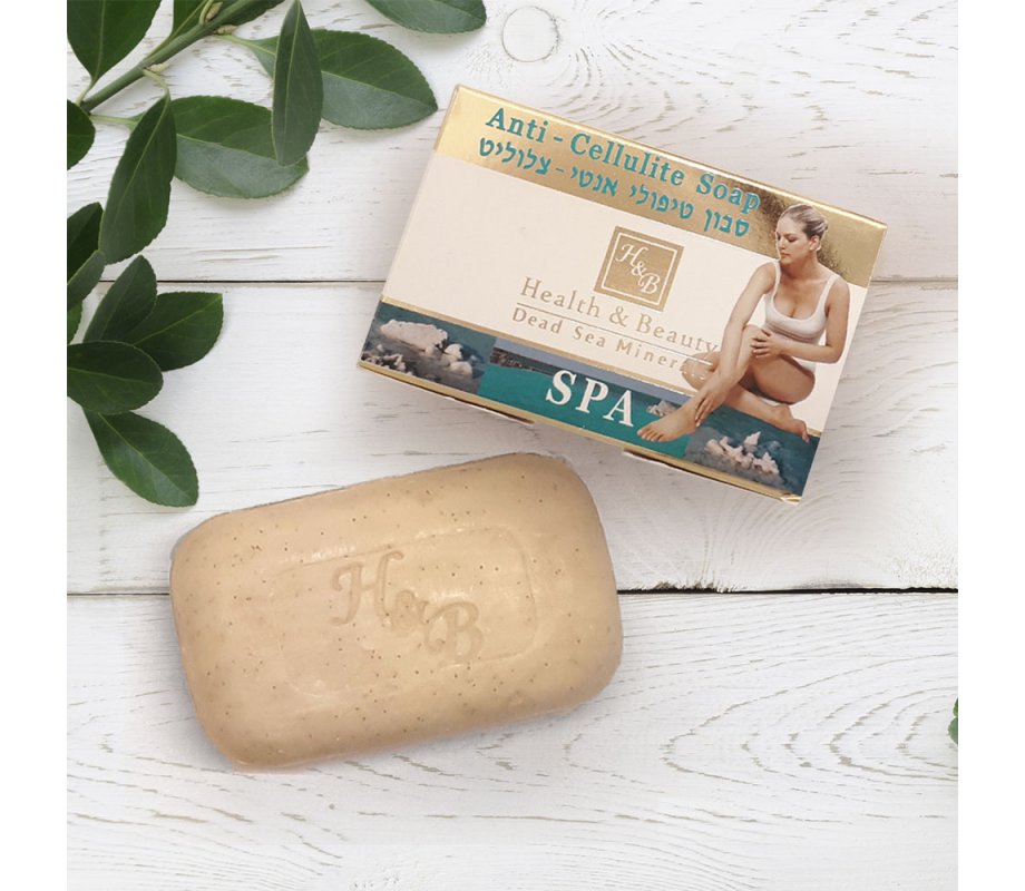 H&B Dead Sea Bar of Soap – Anti-Cellulite Mineral Salts
