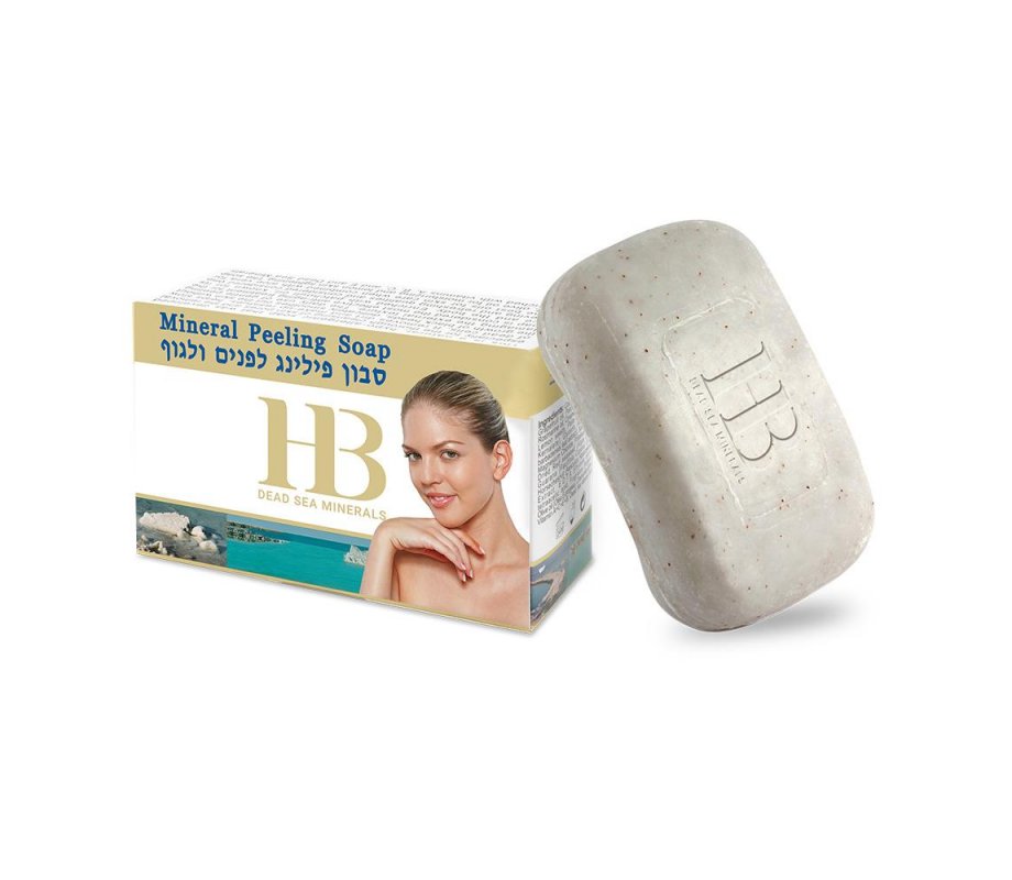 H&B Dead Sea Bar of Soap – Mineral Peeling Soap