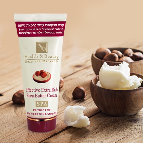 H&B Dead Sea Extra Rich Cream with Shea Butter