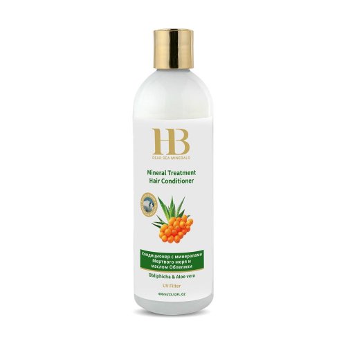 H&B Dead Sea Hair Conditioner with Buckthorn Oil and Aloe Vera