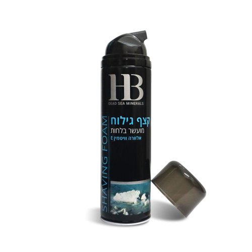 H&B Dead Sea Moisturizing Shaving Foam for Men