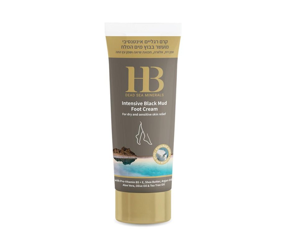 H&B Intensive Foot Cream Based on Dead Sea Black Mud