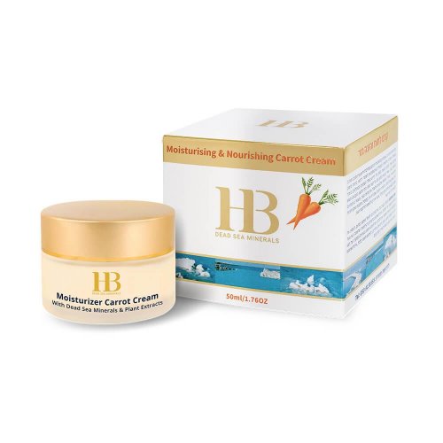 H&B Multi Vitamin Moisturizing Facial Carrot Cream with Dead Sea Minerals