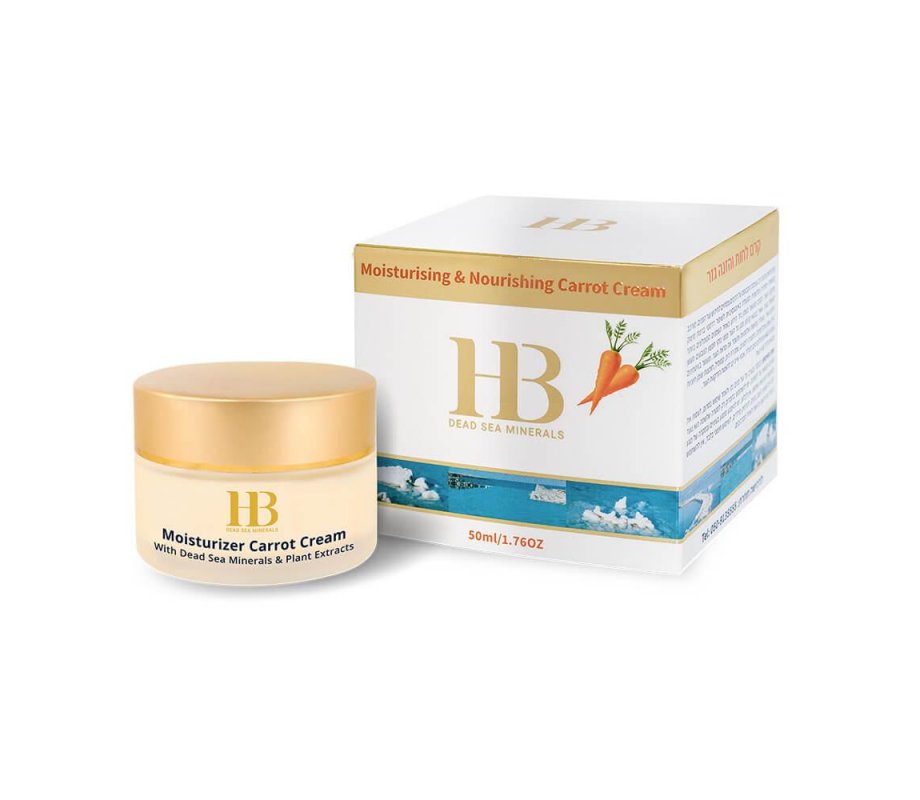 H&B Multi Vitamin Moisturizing Facial Carrot Cream with Dead Sea Minerals
