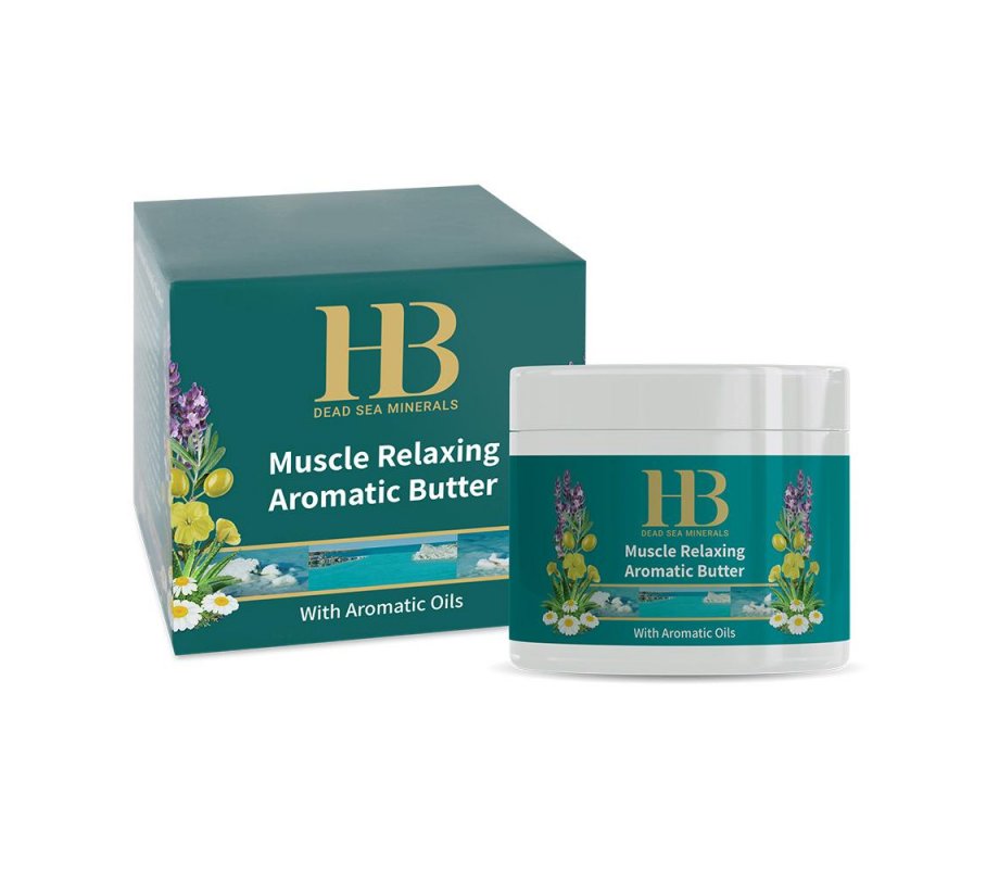 H&B Muscle Relaxing Aromatic Butter Enriched with Oils and Dead Sea Minerals