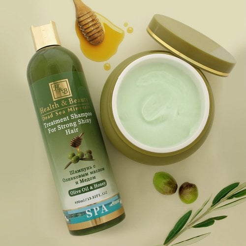 H&B Olive Oil and Honey Treatment Shampoo with Dead Sea Minerals