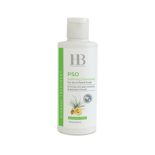 H&B PSO Soothing Shampoo for Dry Irritated Scalp - for Psoriasis Sufferers