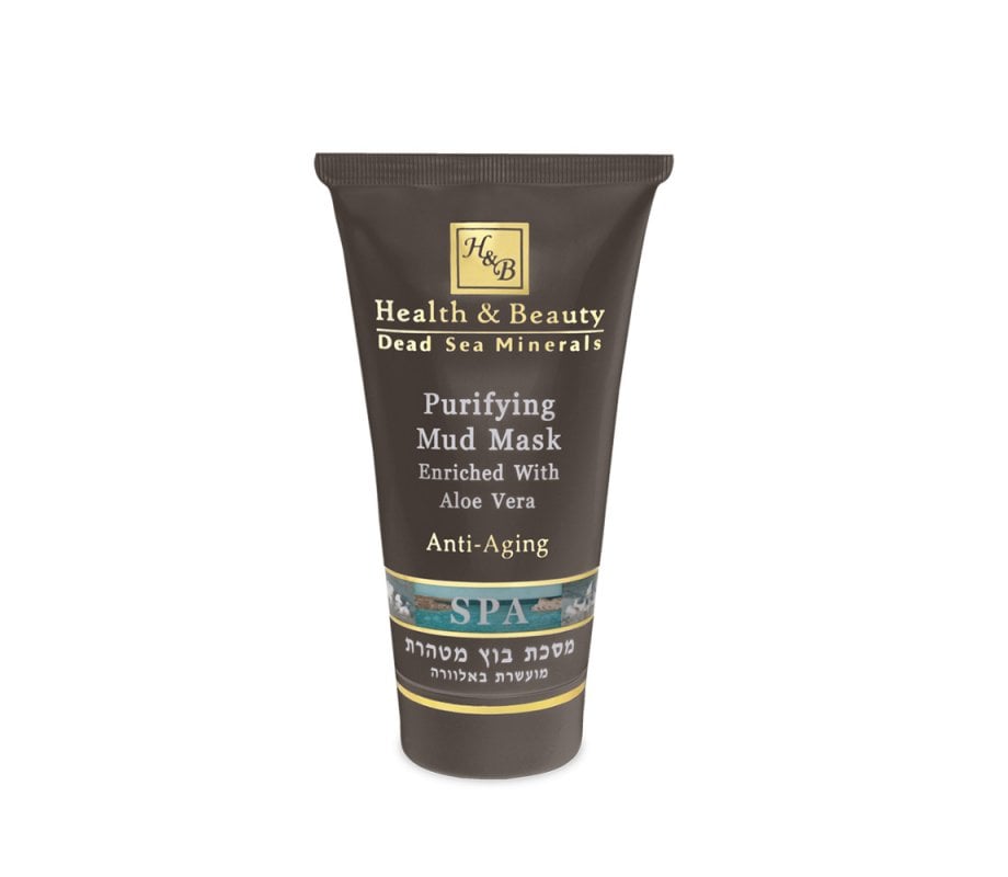 H&B Purifying Anti-Aging Mud Mask – Enriched with Aloe Vera and Oils