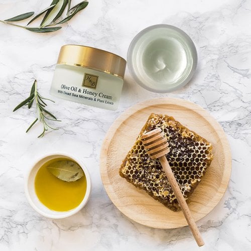 H&B Rich Moisture Cream with Olive Oil, Honey and Dead Sea Minerals