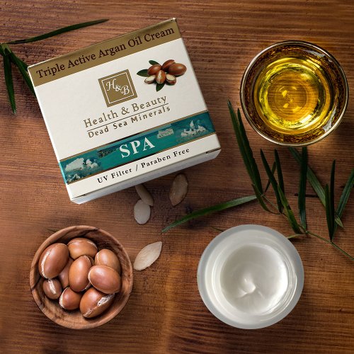 H&B Triple Active Argan Oil Cream - Anti Aging Night Treatment