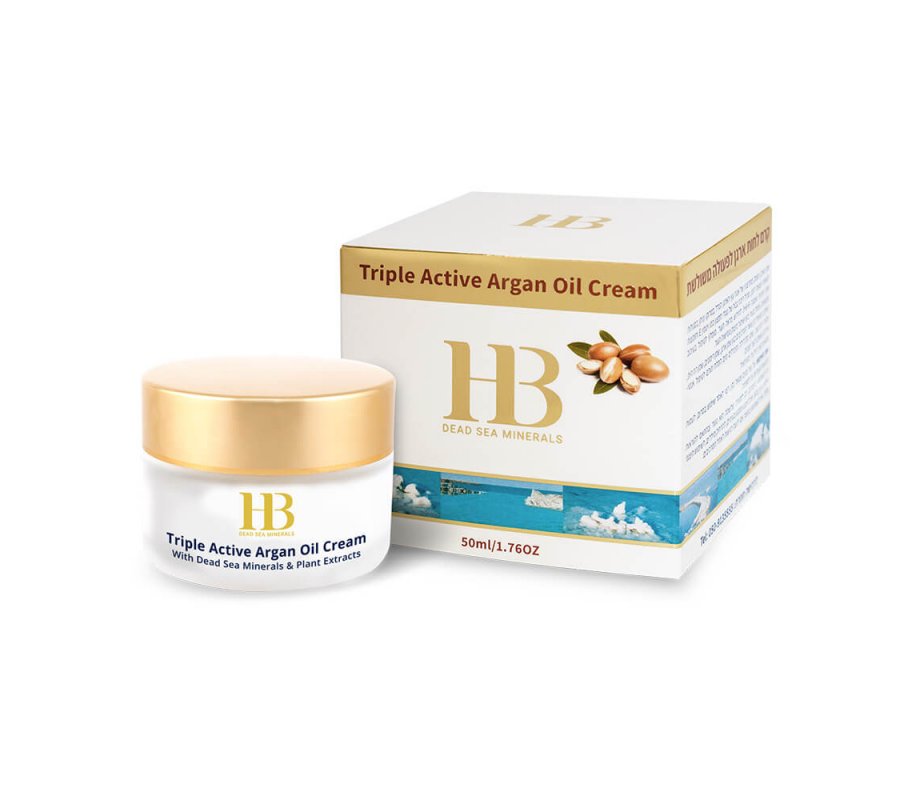 H&B Triple Active Argan Oil Cream - Anti Aging Night Treatment