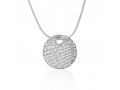 Hand Etched Ana Bekoach Pendant from Golan Studio