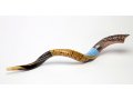 Hand Painted Yemenite Shofar - Jerusalem