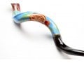 Hand Painted Yemenite Shofar with Lively Pomegranates