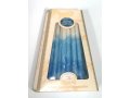 Handcrafted Dripless Decorative Chanukkah Candles - Blue and White