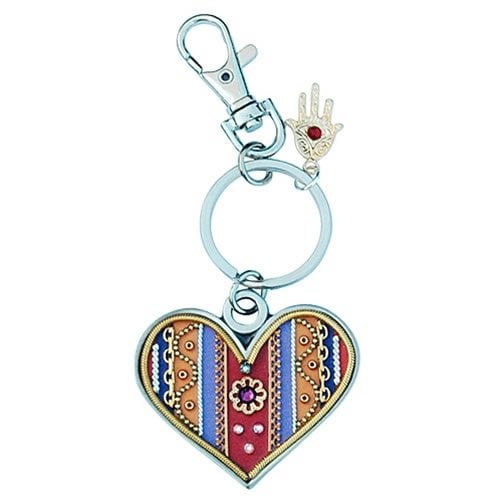 Heart Key Ring by Ester Shahaf
