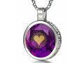 I Love You Pendant By Nano Gold - Silver