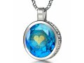 I Love You Pendant By Nano Gold - Silver