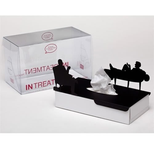 In Treatment Tissue Box Holder - only 1 in stock!