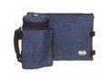 Insulated Tefillin Holder and Weatherproof Tallit Bag - Blue Jean Denim Fabric