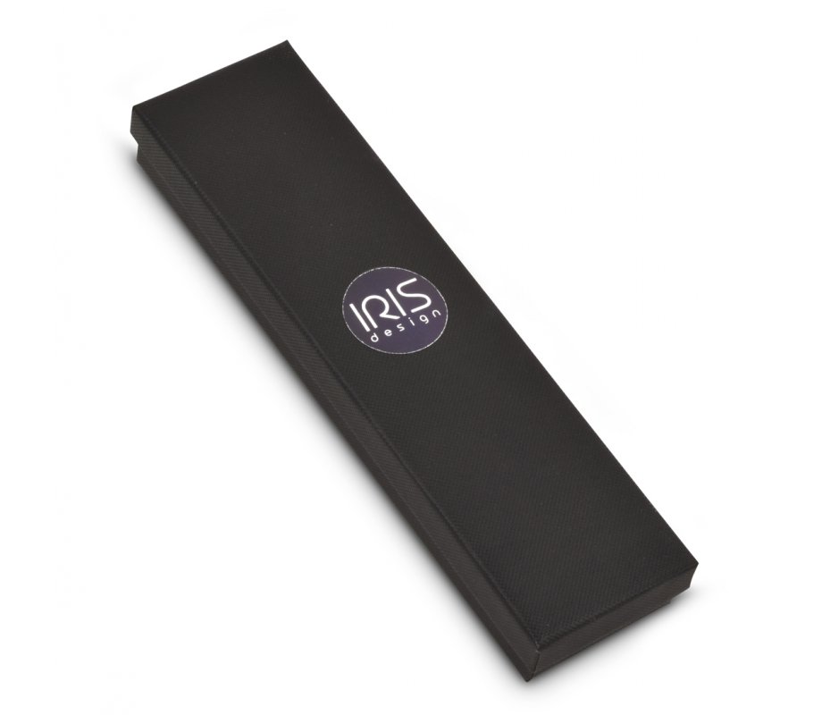 Iris Design Handcrafted Pewter & Enamel Beaded Kids Mezuzah Case - Young Boy