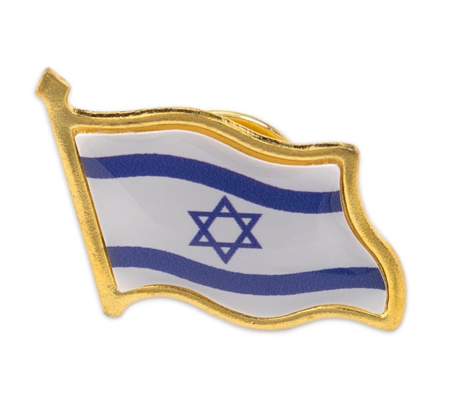 Israel Flag Lapel Pin (Pack of 5)