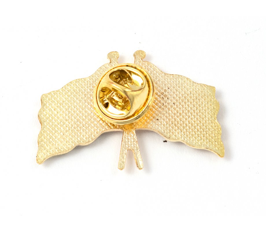 Israel India Flags Lapel Pin