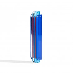Israel Museum Mezuzah Case, Acrylic and Glass - Choice of Colors