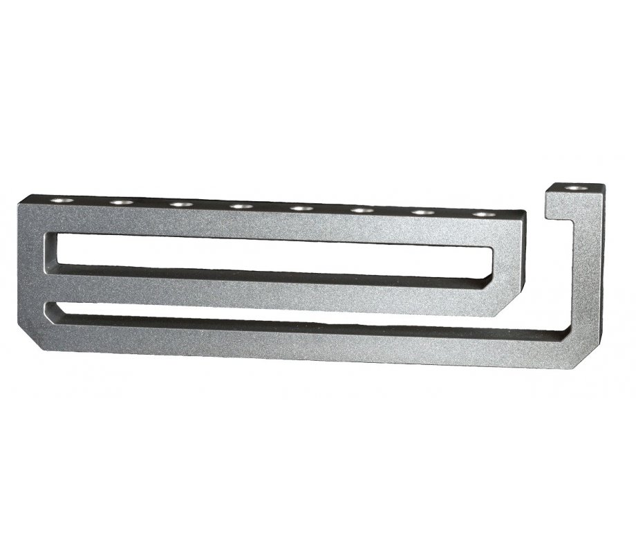 Israel Museum Modern Israel Chanukah Menorah, Spelling Hebrew Word Nes - Miracle