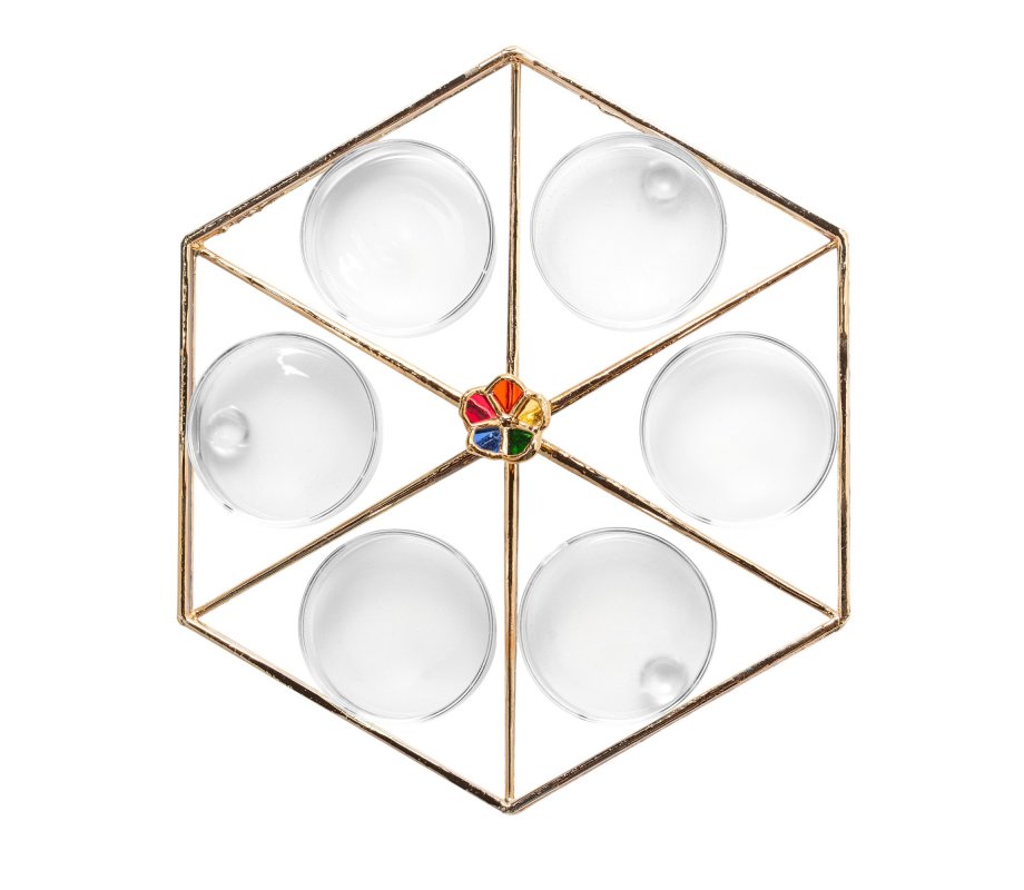 Israel Museum Passover Seder Plate - Israel Designer Eli Yashar