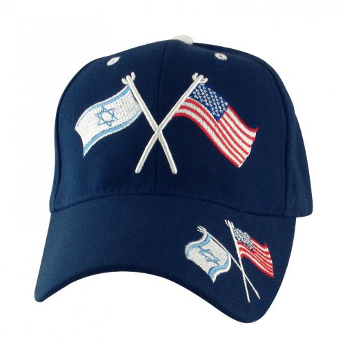 Israel-US Flag Navy Cap