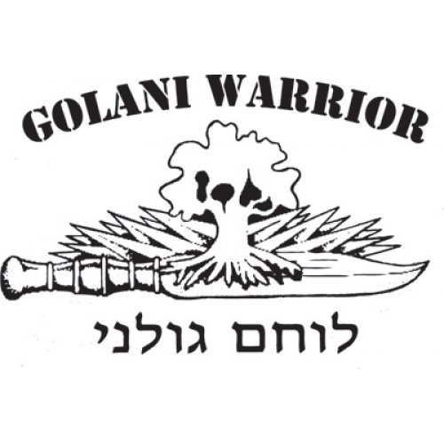 Israeli Army Golani Warrior Unit Long Sleeve T-shirt
