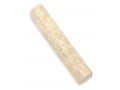 Jerusalem Stone Mezuzah Case, Off-White - 4.3