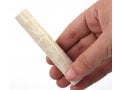 Jerusalem Stone Mezuzah Case, Off-White - 4.3