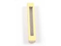 Jerusalem Stone Mezuzah Case, Off-White - 4.3