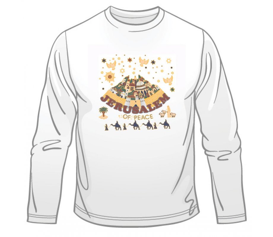 Jerusalem of Peace Long Sleeved T-Shirt
