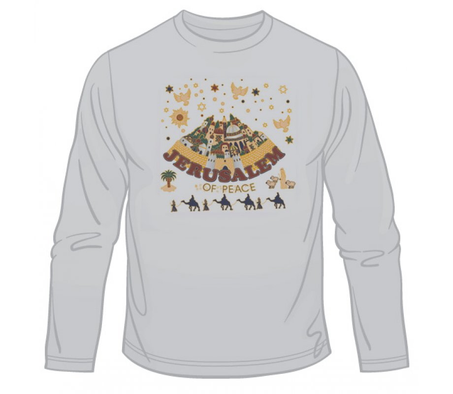 Jerusalem of Peace Long Sleeved T-Shirt