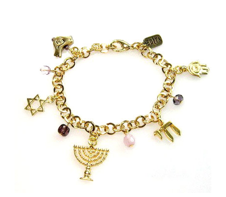 Judaica Charm Bracelet by Edita