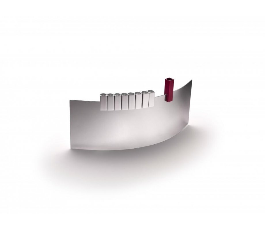 Laura Cowan, Tel Aviv City Contemporary Chanukah Menorah