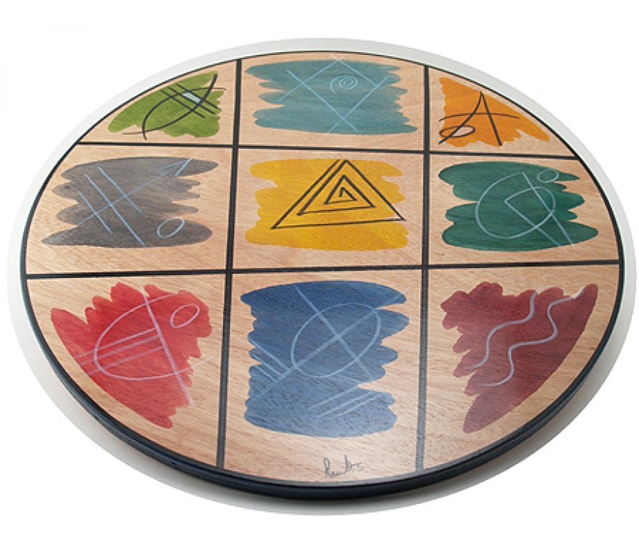 Lazy Susan Domino by Kakadu Art