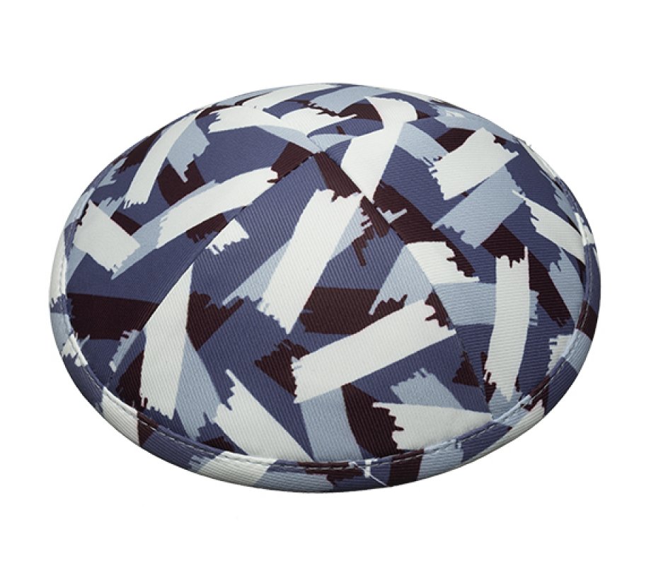 Lively Paint Brush Design Fabric Kippah Yarmulke