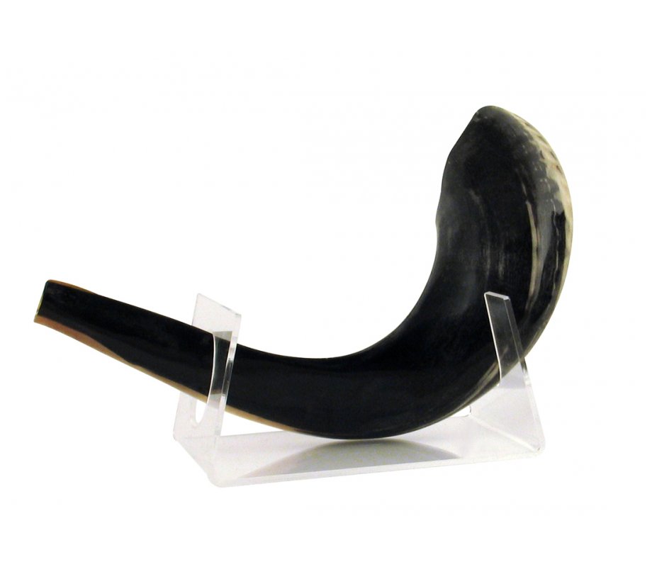 Lucite Stand for Medium Rams Shofar, 11-18 Inches Length