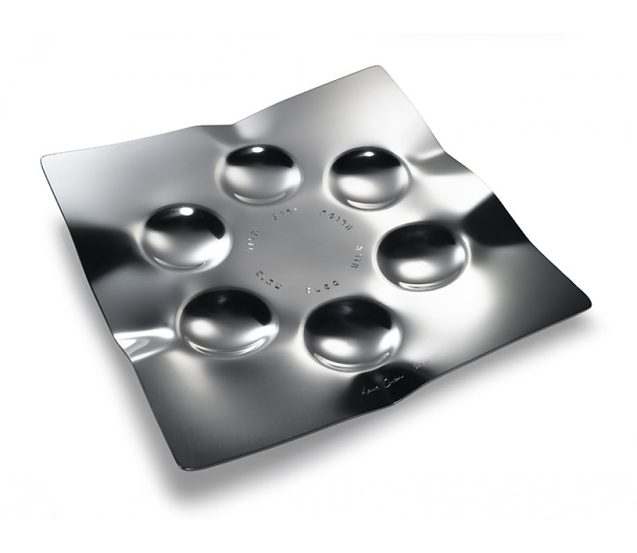 Moonscape Seder Plate by Laura Cowan